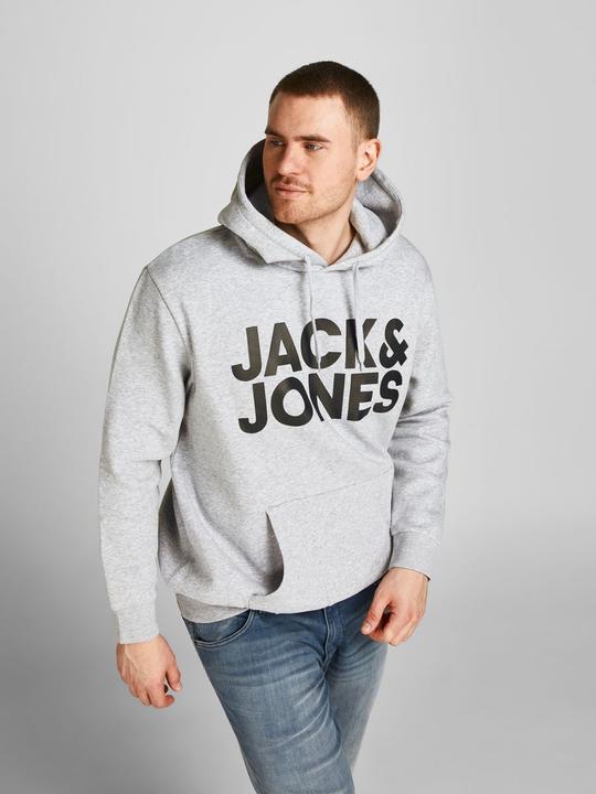 Produktbild Jack & Jones Basic Logo Plus Size Hoodie (XXL, 4XL)