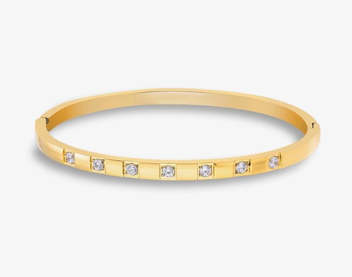 Sensora Jewelry Sparkle Cuff Armband (Edelstahl)