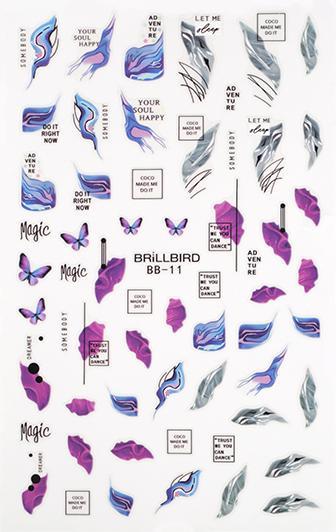 BrillBird Nail Sticker BB-11 (Nagellacktrockner)
