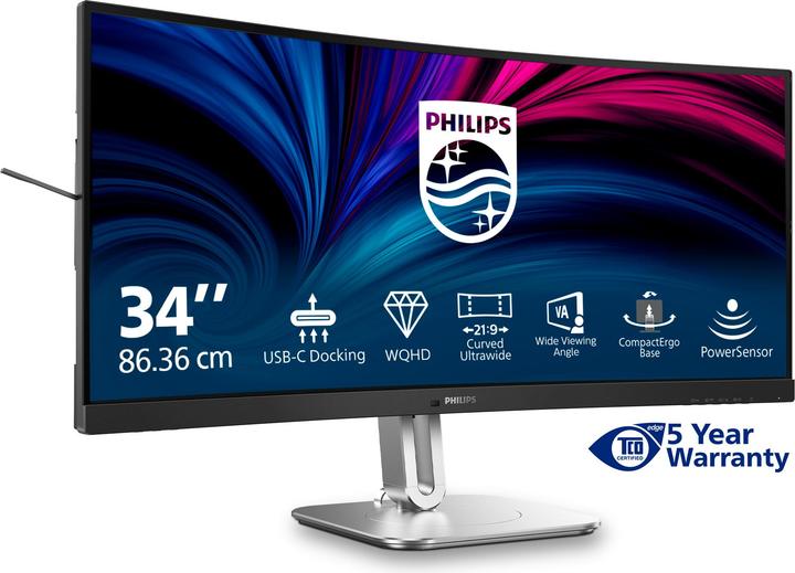 Produktbild Philips 34B2U5600C/00 (3440 x 1440 Pixel, 34")