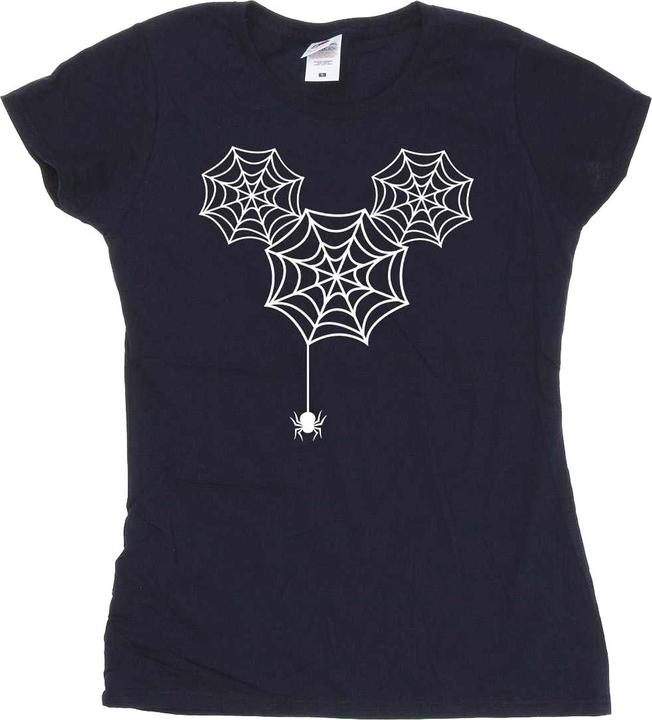 Disney Mickey Mouse Spider Web Head TShirt (L)