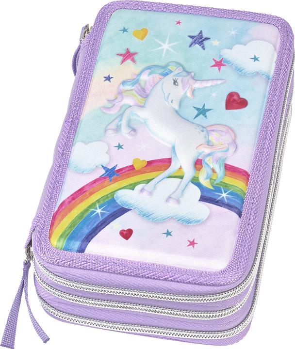 Productafbeelding Faber-Castell Triple Decker etui eenhoorn (573040)