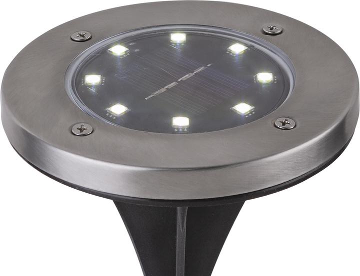 Immagine prodotto Globo Luce Solare In Acciaio Inox, 8xled (2 x)