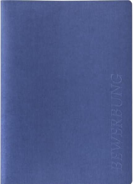 Produktbild Bewerbungsmappe Lines DIN A4 blau (A4, 1 x)