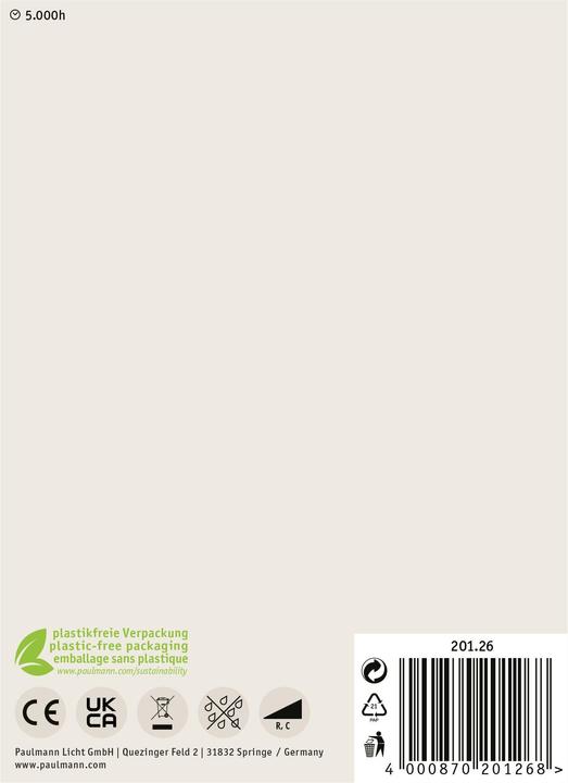 Immagine prodotto Paulmann Riflettore a infrarossi R125 (E27, 250 W, 110 lm, 1 x, G)