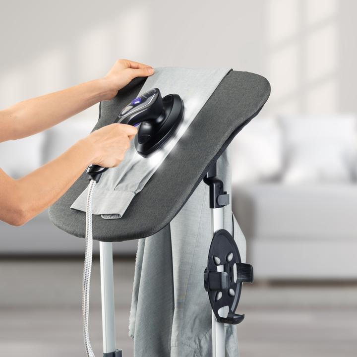 Actual product image Taurus Sliding Care Non Stop Upright Steam Cleaner 1.2 l 2500 W Black, Silver (7 bar, 2500 W)