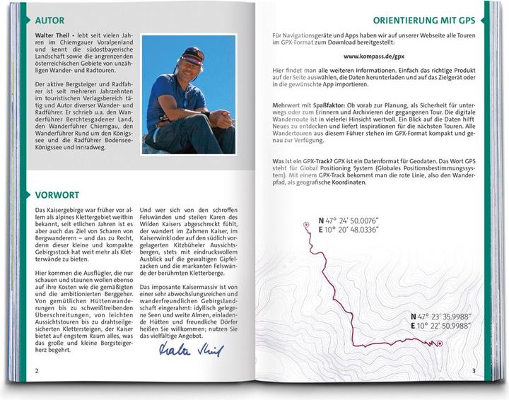 Actual product image Theil:KOMPASS Hiking Guide 5625 Kaiserg