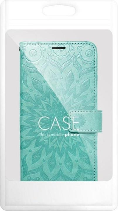 Image du produit Techonic Back panel cover OEM MEZZO Book case for XIAOMI Redmi Note 11 / 11S mandala green (Oppo A11s, Xiaomi Redmi Note 11)