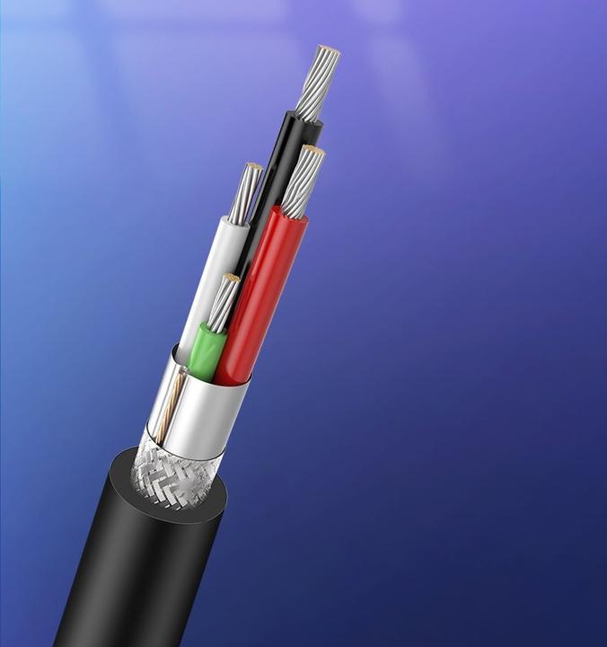 Productafbeelding Ugreen USB Type B printerkabel (mannetje) - USB 2.0 (mannetje) 480 Mbps 1,5 m zwart (US135 10350) (1.50 m, USB 2.0)