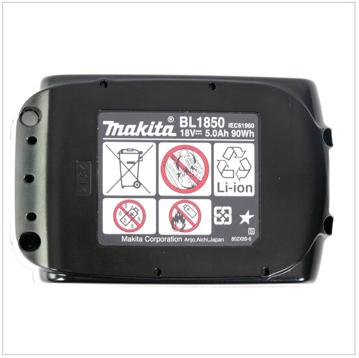 Actual product image Makita Werkzeug-Akku BL1850B 197280-8 (18 V)