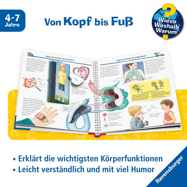 Actual product image Ravensburger Wir entdecken unseren Körper (German, Doris Rübel, 2012)