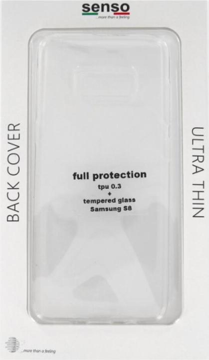 Immagine prodotto Senso Cover posteriore+vetro temperato per Samsung S8 (Samsung Galaxy S8)