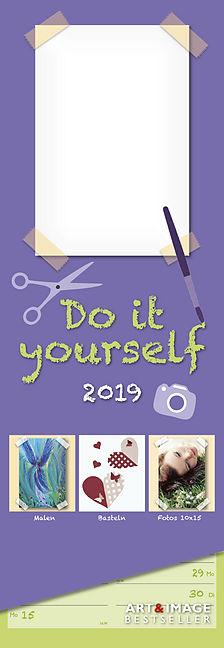 Immagine prodotto Calendario fai-da-te 2019 a righe (Tedesco, Inglese)
