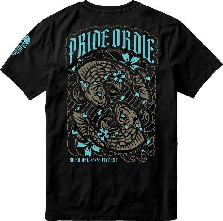 Actual product image Pride or Die t-hirt urvival of the fittet (S)