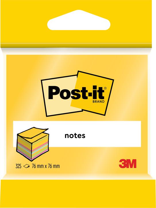 Actual product image Post-it Würfel (7.5 x 7.5 cm)