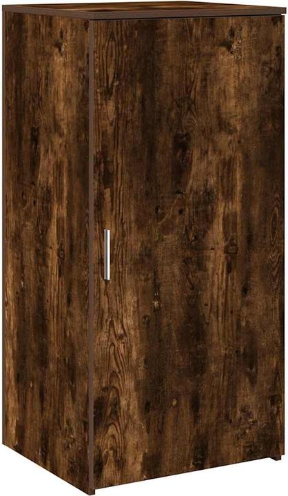 Image du produit VidaXL Armoire de stockage chêne fumé 50x45x103,5 cm Armoire en bois composite