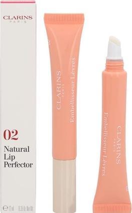 Actual product image Clarins Instant Light Natural Lip Perfector (02 apricot shimmer)