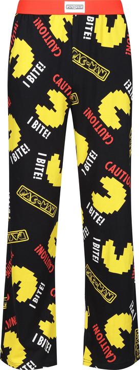 Actual product image Recovered Pac-Man Caution I Bite Black Loungepant L (L)