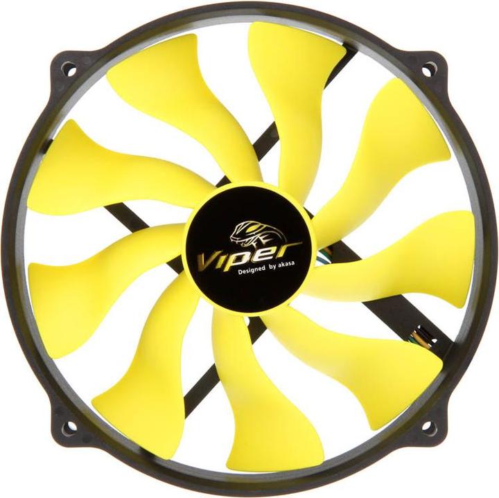 Actual product image Akasa Viper R PWM fan (140 mm, 1 x)