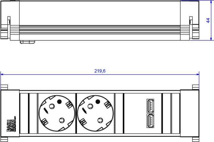 Actual product image Bachmann Power Frame PDU