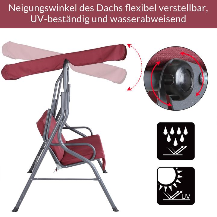Produktbild Casaria Hollywoodschaukel