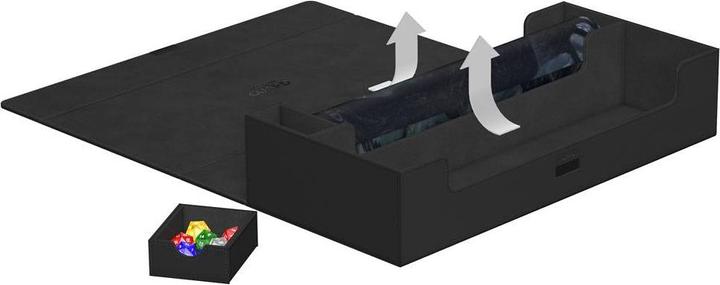Produktbild Ultimate Guard Kartenbox XenoSkin Superhive 550+ Schwarz