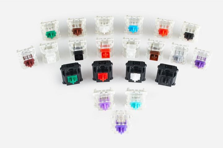 Actual product image Glorious PC Gaming Race Gateron Green Switches (120 Stücke)