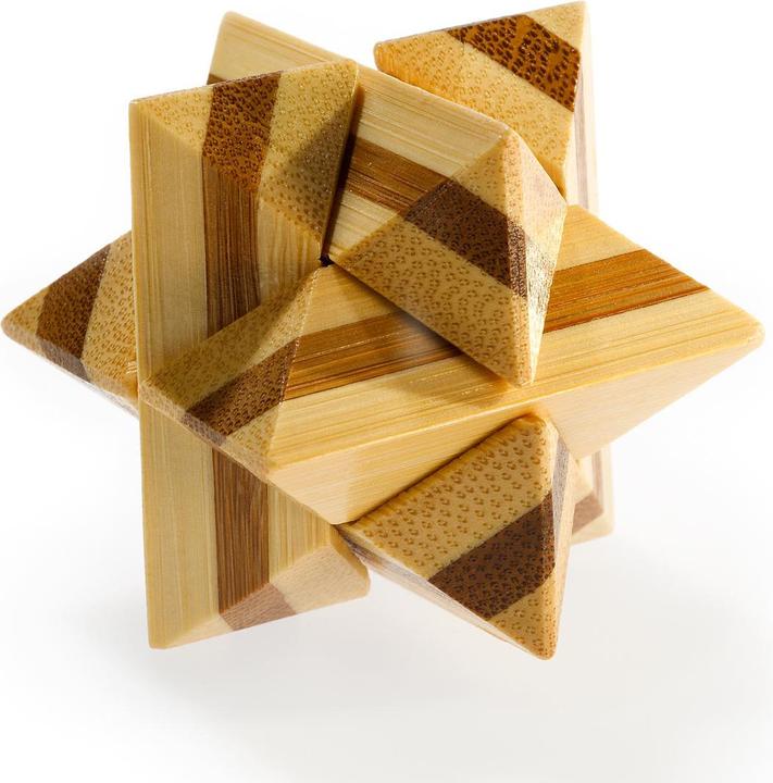 Actual product image Eureka! 3D Bamboo Breinpuzzel Superstar ** (Multilingual)