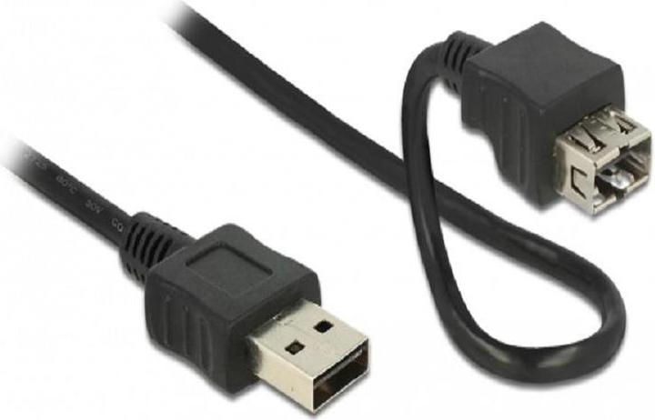 Image du produit Delock Easy USB-A - USB-A, malléable (0.20 m, USB 2.0)