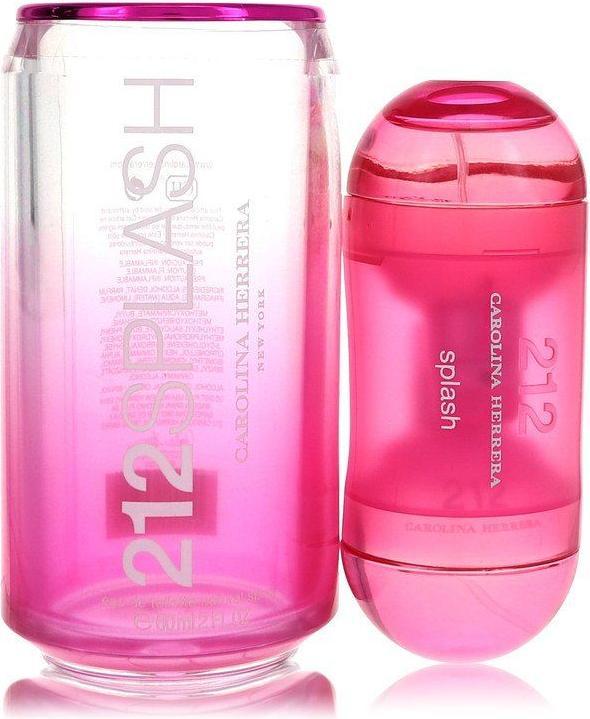 Actual product image Carolina Herrera 212 Splash (Eau de toilette, 60 ml)