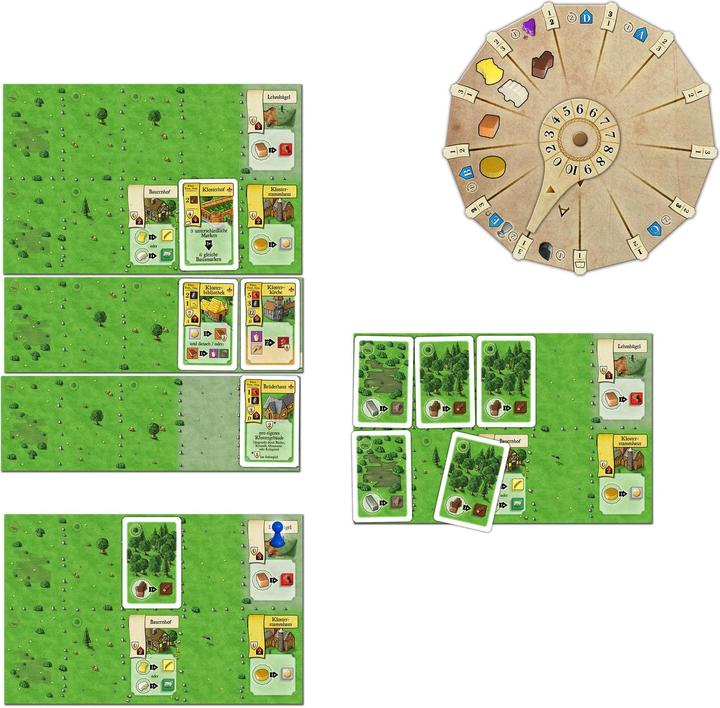 Actual product image Lookout 22160046 - Ora et Labora, Card game, 1-4 players, ages 12+ (DE edition) (German)