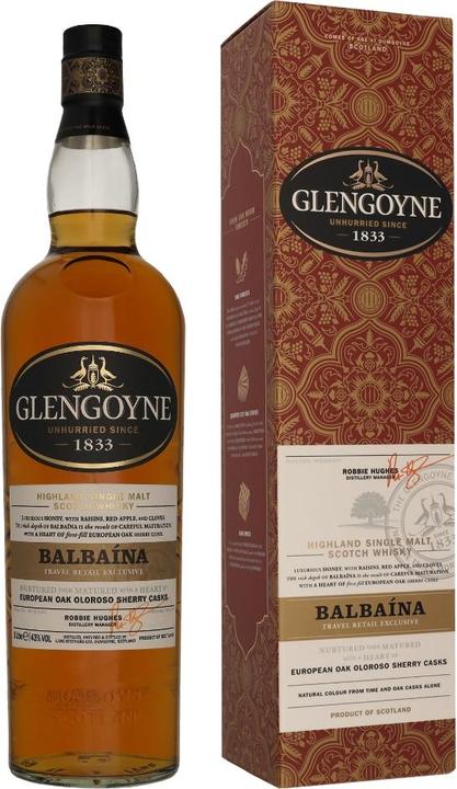 Produktbild Glengoyne Balbaina (Single Malt, Scotch Whisky, 1 x 100 cl)