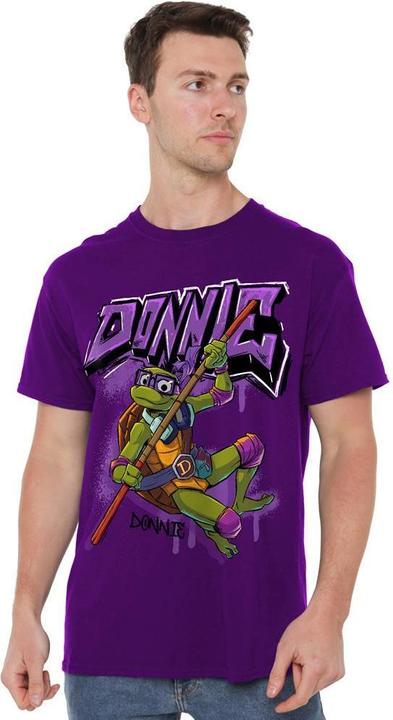 Immagine prodotto Teenage Mutant NT Maglietta Donatello Graffiti Uomo (4XL)