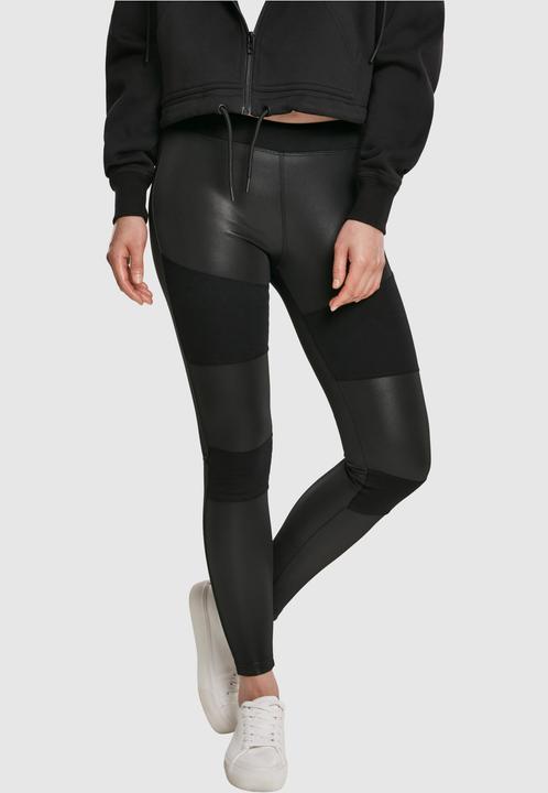 Image du produit Urban Classics Ladies Fake Leather Tech Leggings (4XL)