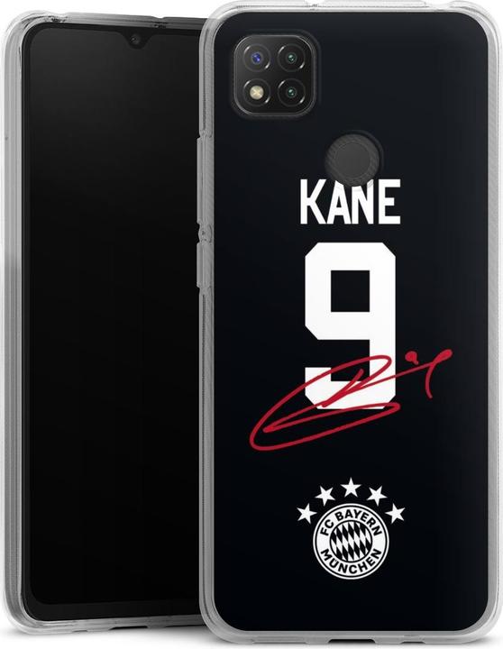 Produktbild DeinDesign Silikon Hülle für Xiaomi Redmi 9C NFC Handyhülle Case Smartphone Schutzhülle FC Bayern München (Xiaomi Redmi 9C)