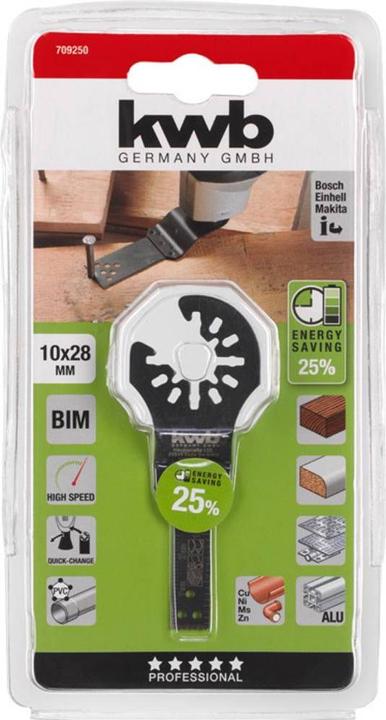 Produktbild kwb Tauchsägeblatt Metall 10Mm Akku