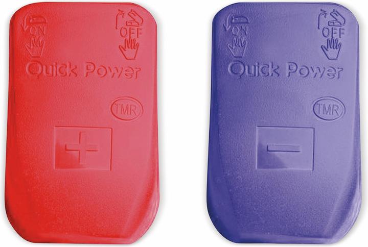 Produktbild Eneroid Batteriepolschnellklemmen, isoliert, rot/blau