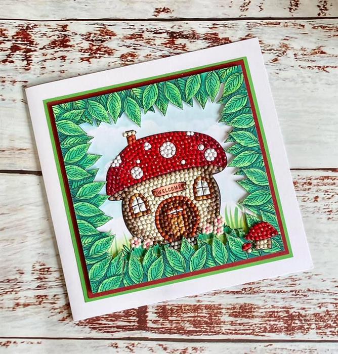 Produktbild Craft Buddy Enchanted Toadstool, Crystal Art A6 Stamp Set