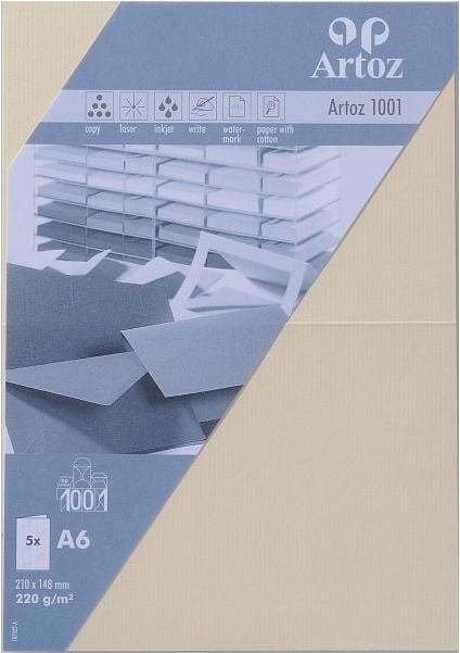 Artoz 1001 carte di camoscio (A6, 220 g/m², 6 x)