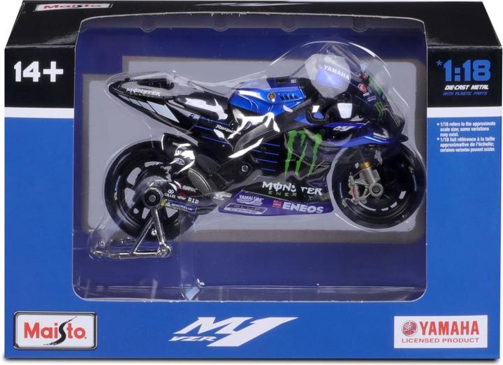 Actual product image Maisto 1/18 Moto GP Motorcycle 2022#21 F. Morbidelli