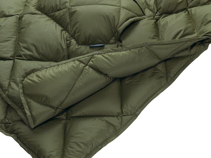 Produktbild Therm-a-Rest Honcho Poncho Down Dark Olive (212 cm)