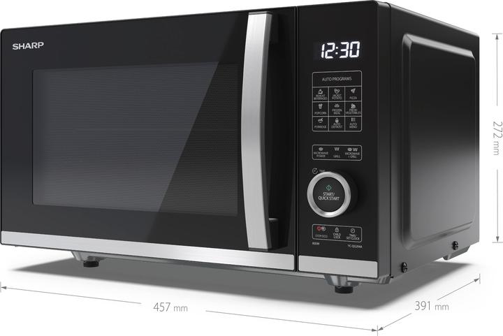Actual product image Sharp YC-QG204AE-B (20 l)