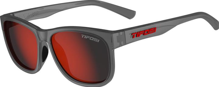 Actual product image MGA Tifosi Swank XL Satin Vapour Glasses (1 lens smoke red 15.4% light transmission) (new)