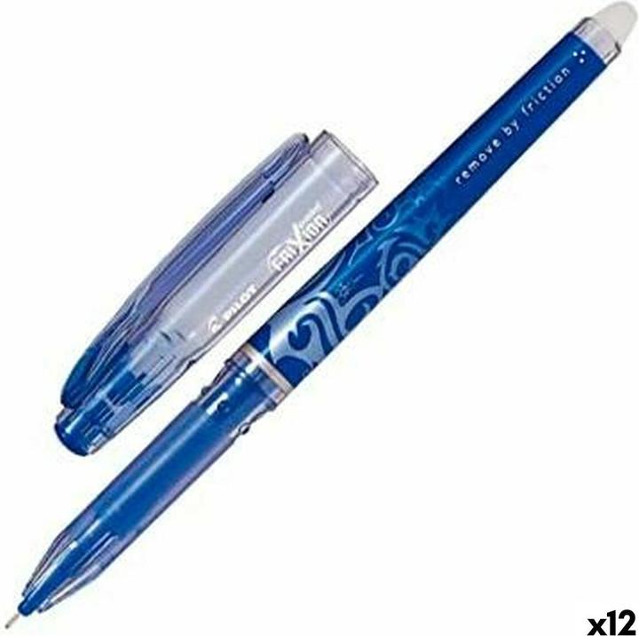 Actual product image Pilot Rollerball FRIXION Point, erasable (Blue, 12 x)