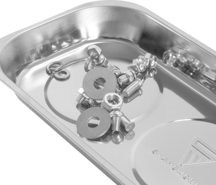 Immagine prodotto Stahlwerk Vassoio magnetico MS-28 ST set di 3 dischi magnetici adesivi 237 x 136 x 28 mm (3 x)