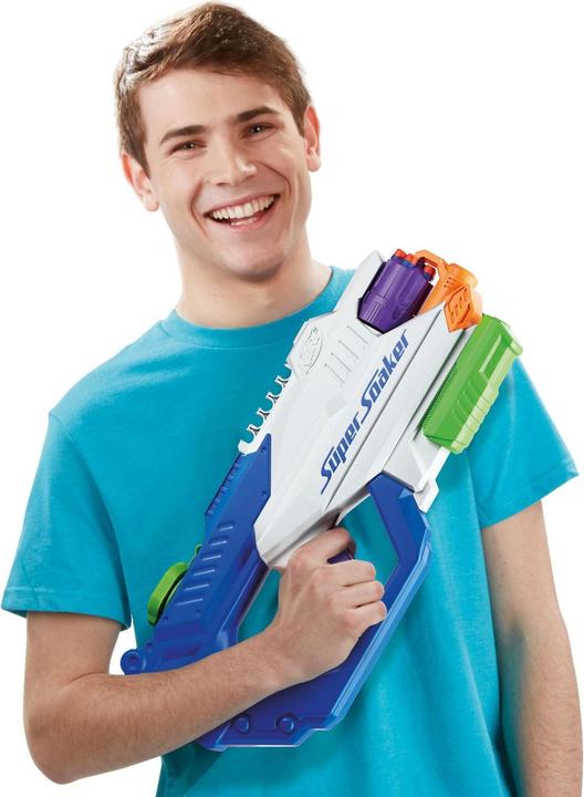 Actual product image Nerf Dart Fire water pistol, Super Soaker