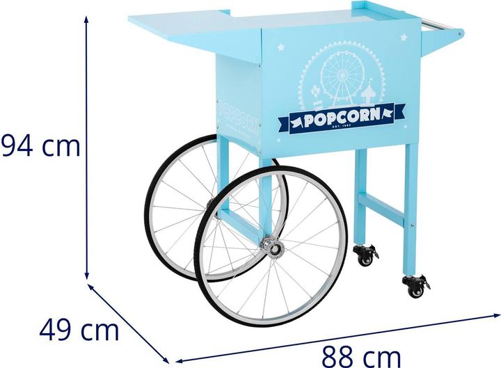 Image du produit Royal Catering RCPT-BBWS-1 Chariot à pop-corn