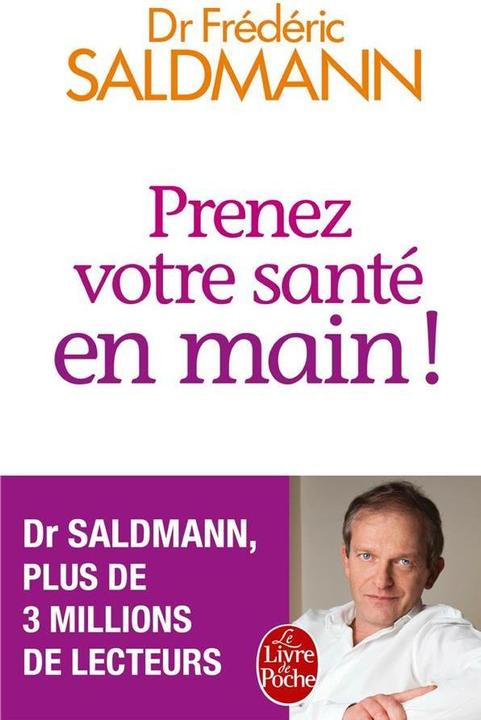 Actual product image Prenez votre santé en main! (Saldmann Frédéric, French)
