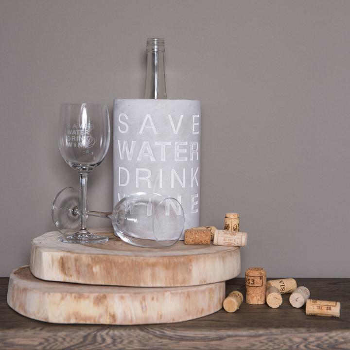 Produktbild Räder Vino Beton Save Water Drink Wine Flaschenkühler
