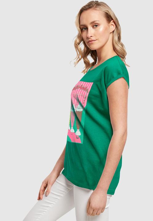 Actual product image Mister Tee MisterTee Ladies Milkshake Tee - Extended Shoulder Tee - 178079 (S)